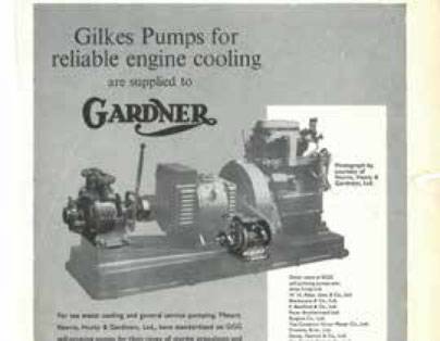 GILKES PUMPS SUPPLIED TO GARDNER DIESELS