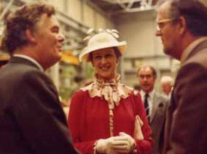 HRH PRINCESS ALEXANDRA OF KENT VISITS - 125 YEARS OF THE COMPANY