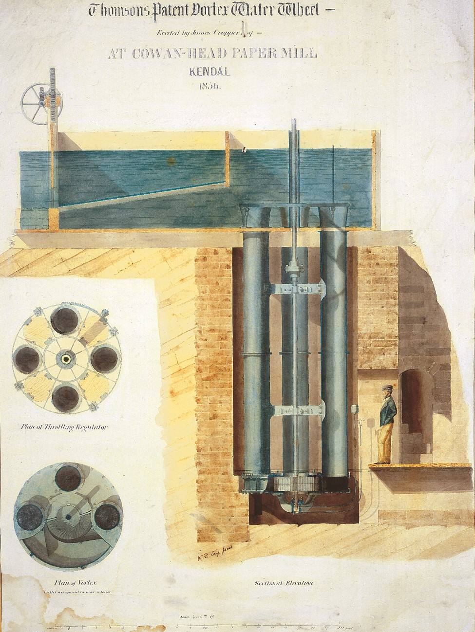 VORTEX TURBINE DESIGNED BY PROF. THOMSON