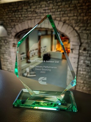Cummins Supplier Award 2023